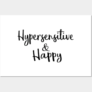 Hypersensitive and Happy (English version) Posters and Art